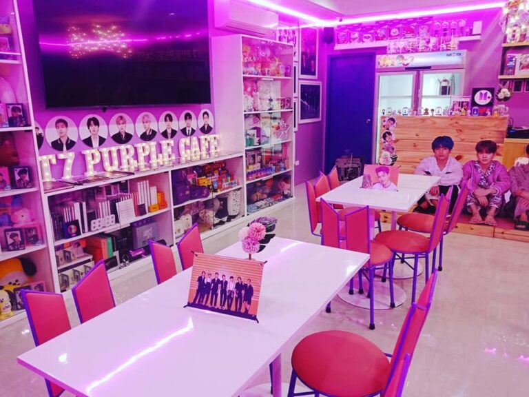 OT7 Purple Café: BTS-themed café in Pampanga - Where In Pampanga