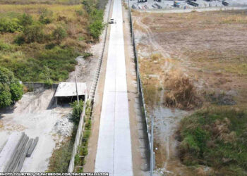 Farm-to-mill road located in Porac, Pampanga is now complete
