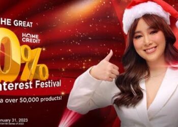 Have the merriest holiday with Home Credit’s The Great 0% Interest Festival
